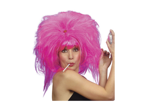 Rózsaszín rock paróka