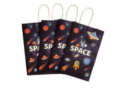 Kozmosz születésnapi ajándéktáskák - 4 db.