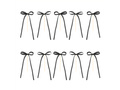 Cake Cupcake Picks - fekete - 10 db.