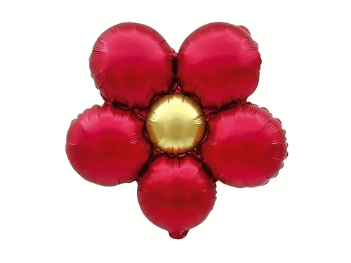 Fólialufi Virág piros - 40 cm - 3 db.