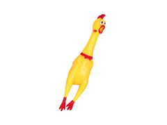 Gumiból készült nyikorgó csirkejáték - 1 db.