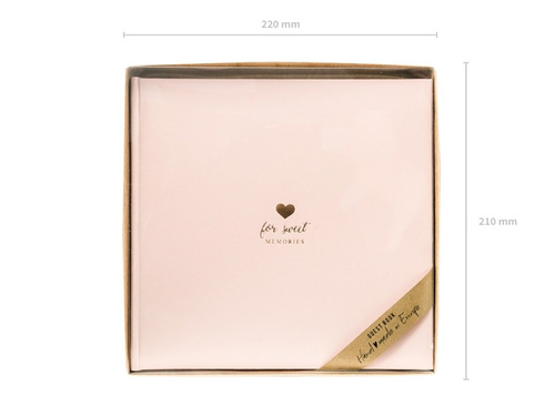 Esküvői vendégkönyv For Sweet Memories - 22 oldal