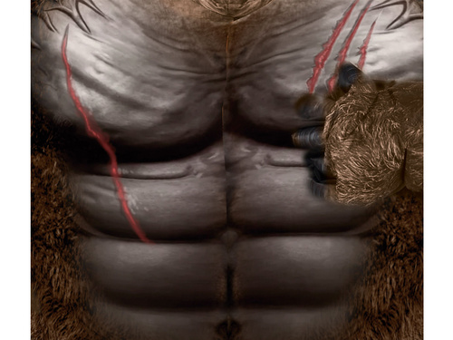 Big-kong gorilla jelmez - 1 db.