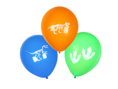 T-Rex latex lufi - 25 cm - 6 db.