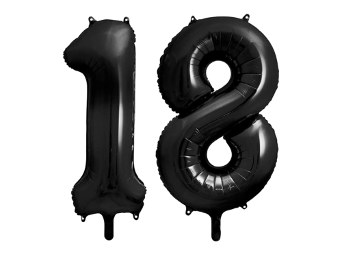 Fólialufi 18-as számú fekete - 86 cm - 2 db.