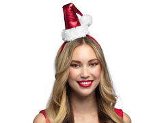 Mikulás sapka fejpánt - 1 db.