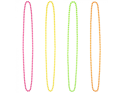 80-as évek stílusú nyaklánc szett - 4 darab.