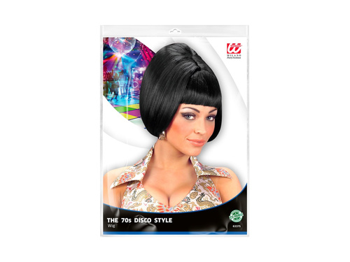 Party Girl fekete parókája az 1960-as évekből.