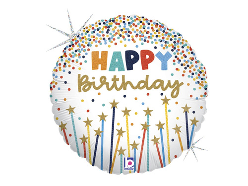 Boldog születésnapot fólialufi - 46 cm - 1 db.