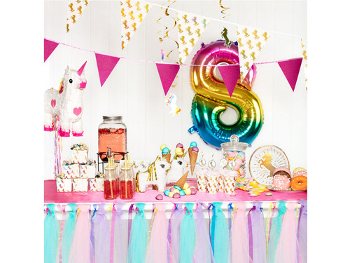 Egyszarvú zászló banner - 400 cm - 1 db.