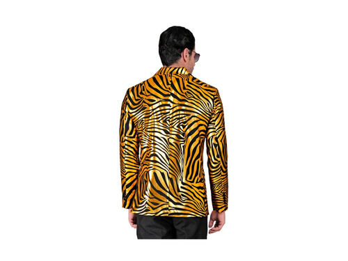 Animalier party kabát - zebra arany
