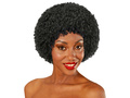 Afro fekete paróka - 1 db.