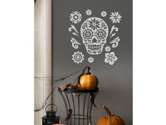 Cukorkoponya csillámos matricák Halloweenre - 1 db.