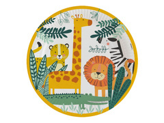 Szafari születésnapi tányérok - 23 cm - 8 db.