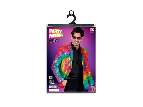 Party Fashion - nyakkendős flitteres kabát