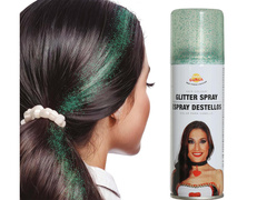 Mosható pasztell hajspray 125 ml - csillogó zöld