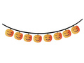Halloween tök füzér - 300 cm - 1 db.