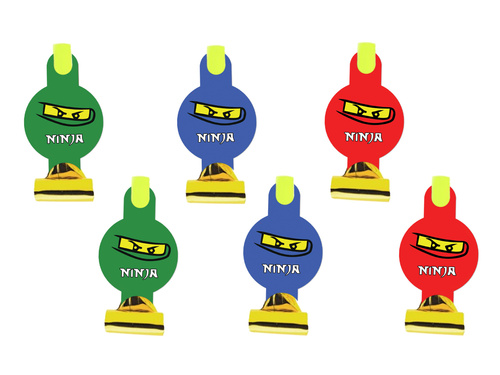 Trombitasípok bővíthető Ninja - 6 db