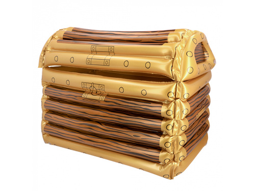 Felfújható dekoráció Kalózláda - 60 cm - 1 db.