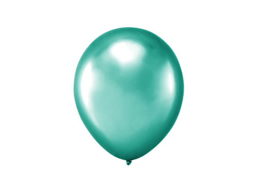 Krómozott tengeri latex lufi - 13 cm - 20 db.