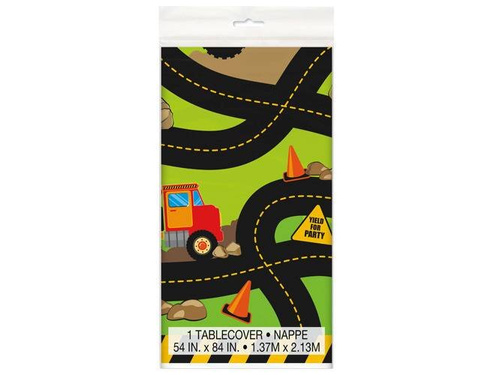 Születésnapi terítő Construction - 213x137 cm - 1 db.