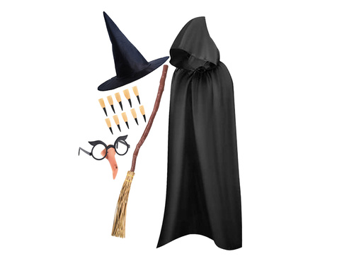 Boszorkánykészlet - fekete - 1 op.