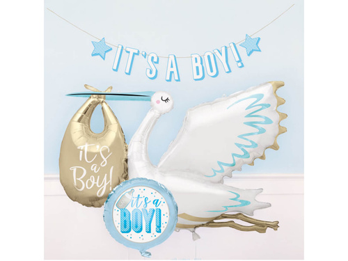 Ez egy Boy fóliából készült gólyalufi - 1 db.