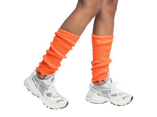Neon narancssárga lábmelegítő