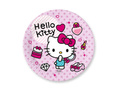 Hello Kitty születésnapi csészék + tányérok + papírszalvéta készlet - 36 db.
