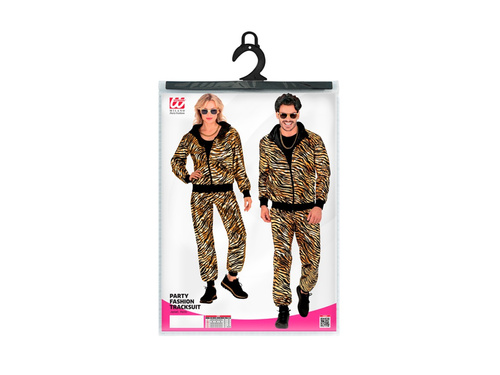 Party jelmez - arany fém zebra (tréningruha)