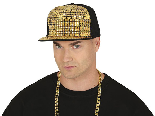 Baseball sapka arany szegecsekkel - 1 db.