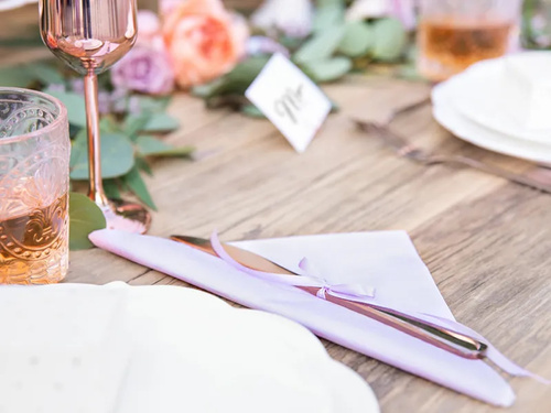 Szatén szalag, levendula, 6 mm / 25 m, 1 db.