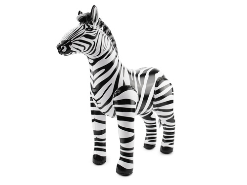 Zebra felfújható dekoráció - 60 cm - 1 db.