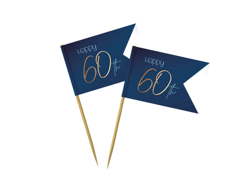 Boldog 60. tengerészkék muffinszedő - 36 db.