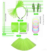 80-as évek diszkó szett - zöld