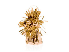 Fóliasúlyok héliummal töltött léggömbökhöz - rózsaszín arany - 145 g