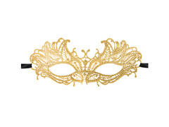 Arany csipke maszk - 1 db.