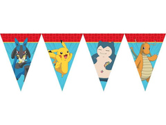 Pokemon zászló banner - 230 cm - 1 db.