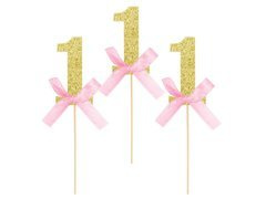 Rózsaszín masnis muffinszedők a szülinapi bulira rózsaszín masnival - 6 db.