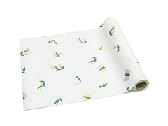 Gyapjú futó Virágok és pillangók - 40 cm x 5 m - 1 db.