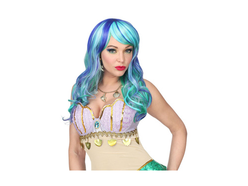 Leia Dream Hair kék és türkiz paróka