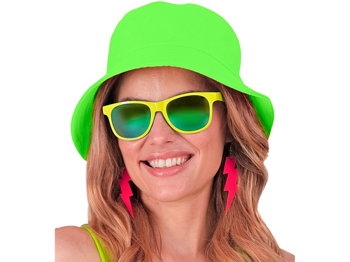 Retro sapka - zöld - 1 db.