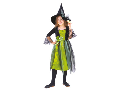 Zöld boszorkány jelmez - 1 db.