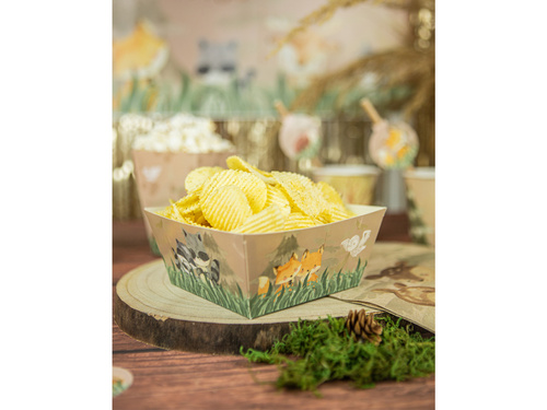 Erdei állatok chipes dobozok - 4 db.