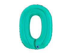 Fólia lufi 0 számú türkizkék - 26" - 1 db.