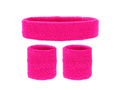 Disco 80-as évek neon rózsaszín karszalagok - 3 db.