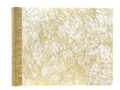 Fém asztali futó dekoráció - arany - 30 cm x 5 m - 1 db.