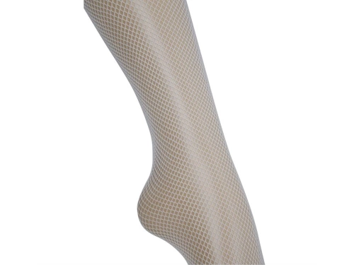 Hálós harisnyanadrág kabaré fehér
