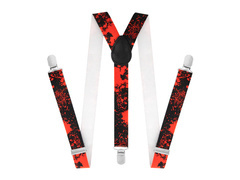 Vérfoltos fekete fogszabályzó Halloweenre