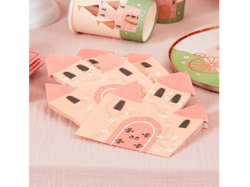 Palota születésnapi szalvéták - 16cm x 11.5cm - 16 db.